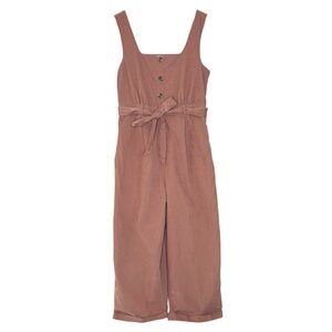 American Eagle Outfitters Corduroy Mauve Jumpsuit medium